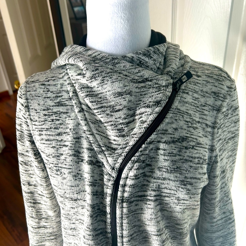 warm and comfy jacketed with hood
